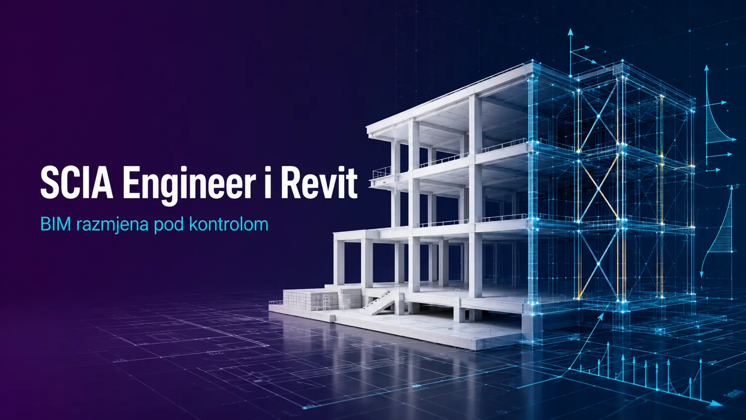 SCIA Engineer i Revit: BIM razmjena pod kontrolom